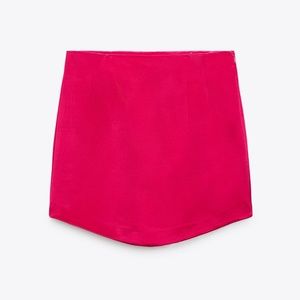 Femme Fatale Mini Zip Skirt 2.0 Fucshia Pink